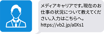 人材派遣のメッセージ例